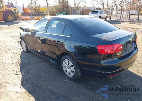 2013 Volkswagen Jetta 2.5L Se z USA, uszkodzony, nr VIN 3VWDP7AJ8DM444059